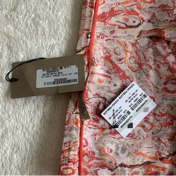 NWT Authentic Bottega Veneta Cotton Shawl Scarf - Picture 4 of 6